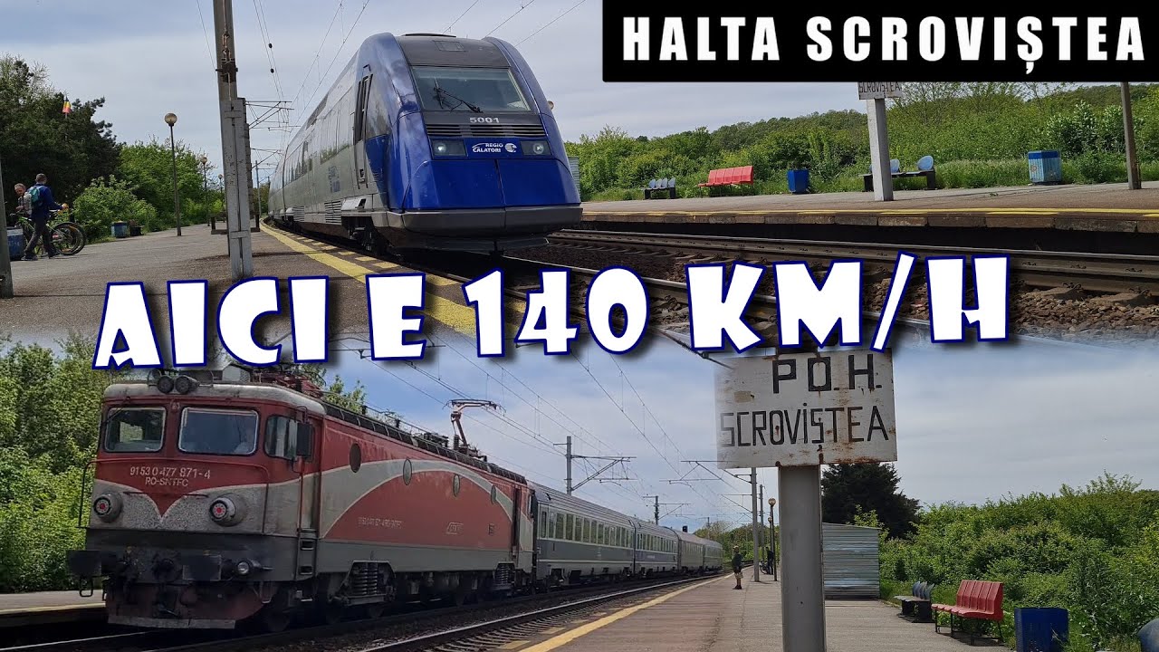 Scrovistea | Trenuri super rapide pe Bucuresti Ploiesti in 2022