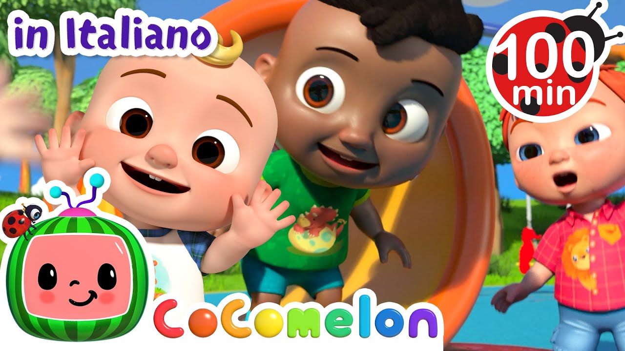 Nel parco giochi all'aperto | CoComelon | Moonbug Kids - Cartoni Animati