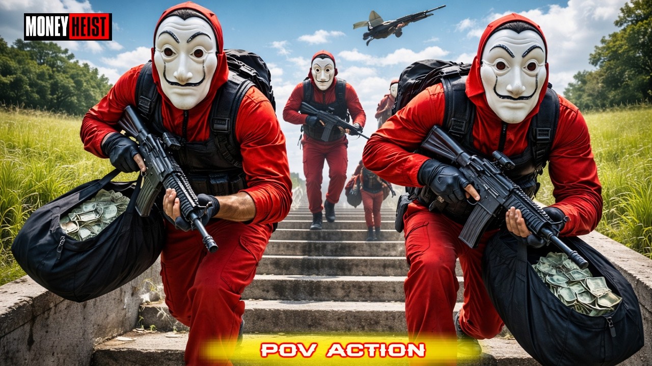 PARKOUR VS MONEY HEIST! 2 | BAD GUYS: NO ESCAPE, Run Before It’s Too Late (BELLA CIAO) Epic POV