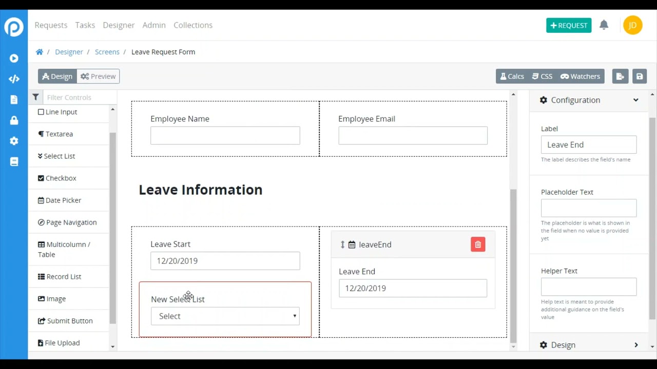 How to Use the ProcessMaker Form Builder