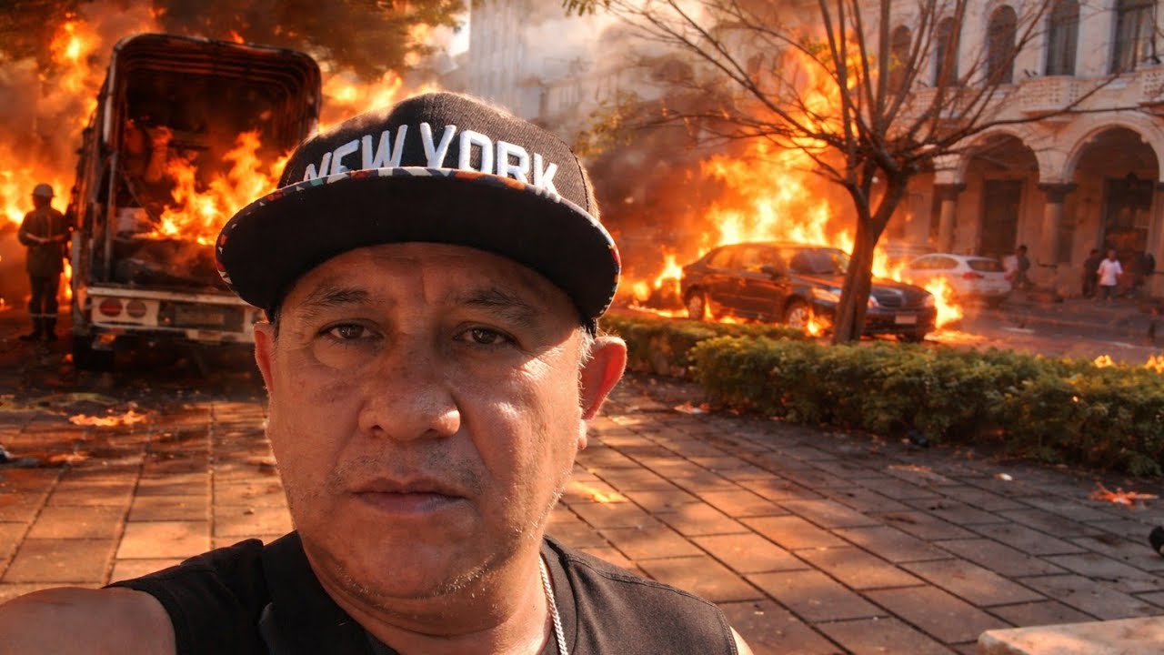 Esto Esta Que Arde En La Plaza Libertad