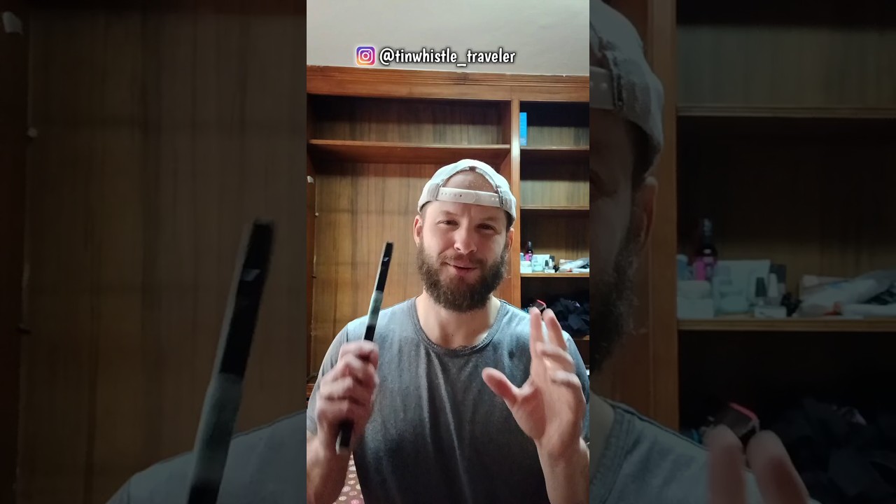 How to play notes fast on tin whistle