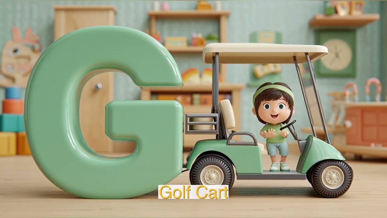 Learn ABC with Fun Vehicle Sounds for Kids 🚗✈️🚂