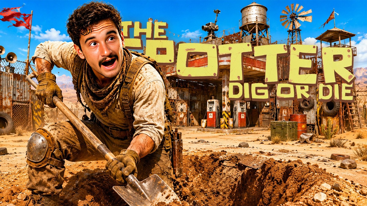 POWR&Oacute;T DO KOPALNI NA PUSTYNI! BYŁ UPDATE! | SPOTTER: DIG OR DIE #8