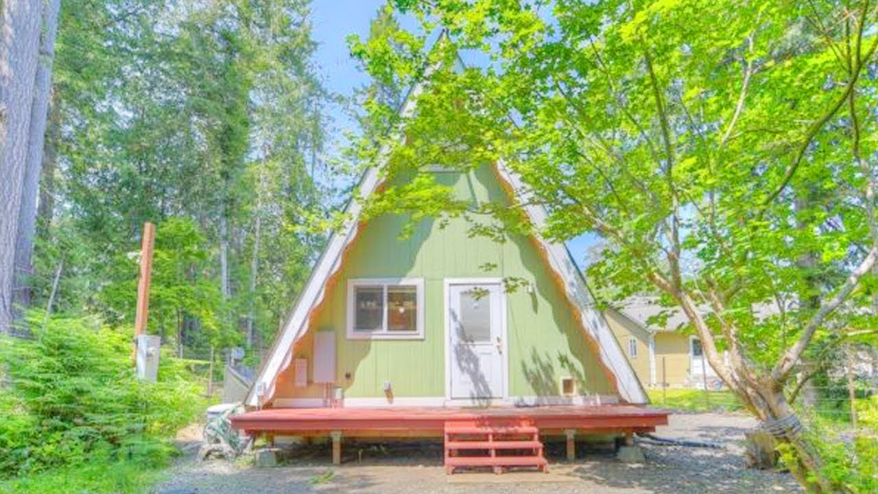 Beautiful Tiny A-frame Cabin with Beach and Marina Access