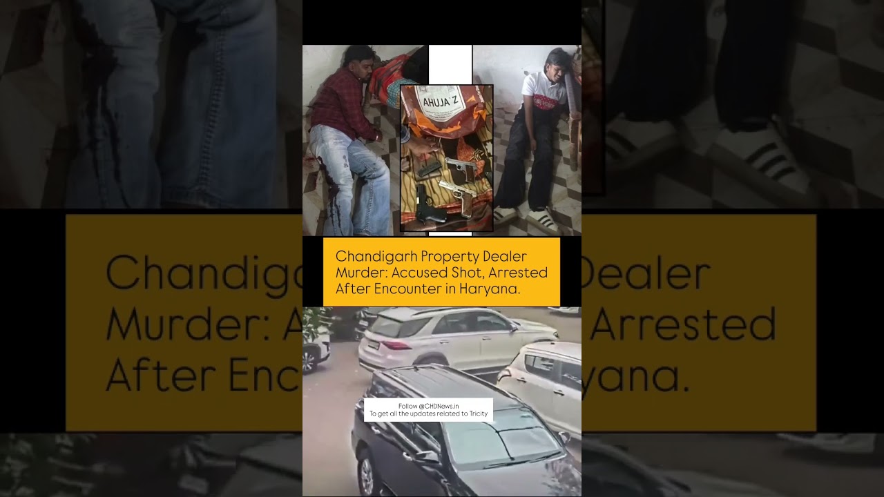 A property dealer was shot dead in Chandigarh&rsquo;s Sector 9. #chandigarh #chdnews #sector9