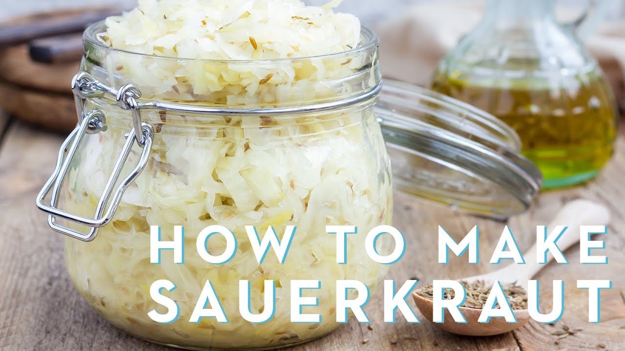 How to Make Sauerkraut & Why It's Good for you!