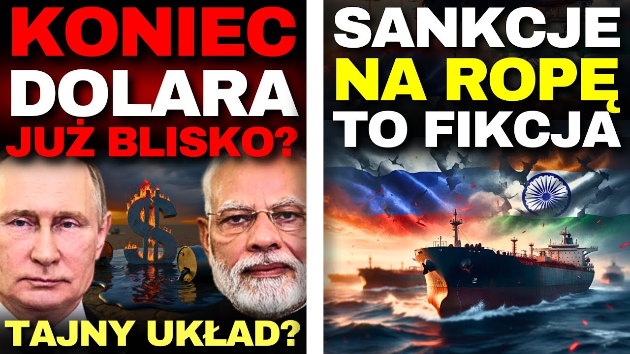 Indie i Rosja ZABIJAJĄ dolara? Kupuj Rosję, Sprzedawaj Indie? Szokujący scenariusz na 2026