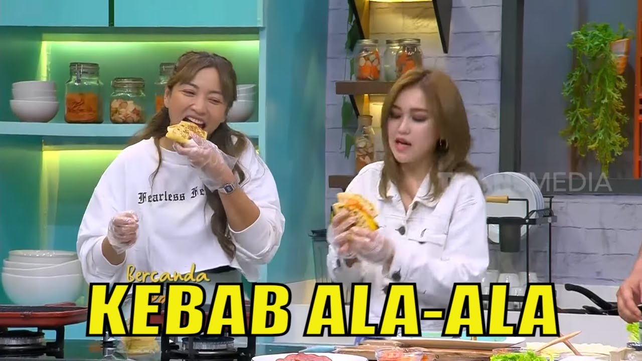 Ceti dan Ceyu Masak Kebab Lipat Ala-Ala | BERCANDA PAGI (28/02/22) Part 3