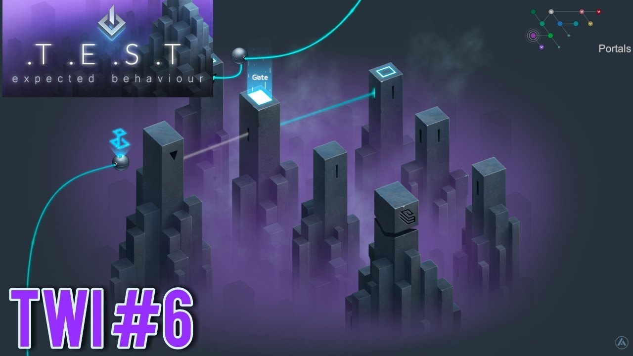 .T.E.S.T: Expected Behaviour - Portal-like 3D Puzzle [TWI #6]