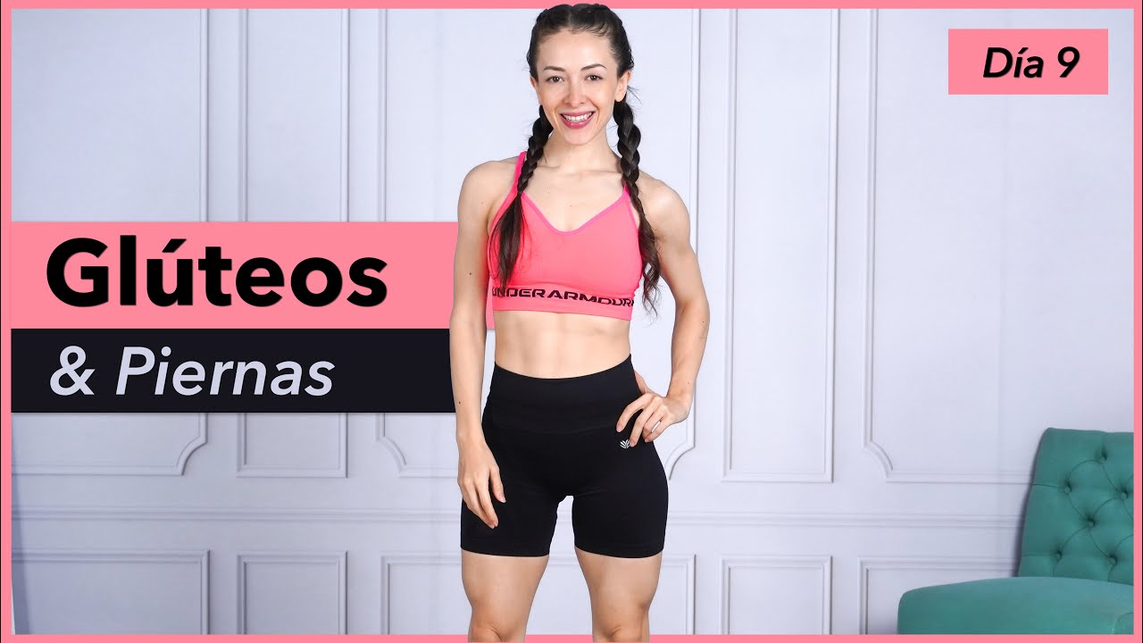 RUTINA en tiempo real Femoral, Glúteos y Pantorrillas en FUEGO | Día 9 - POWER Glow Up