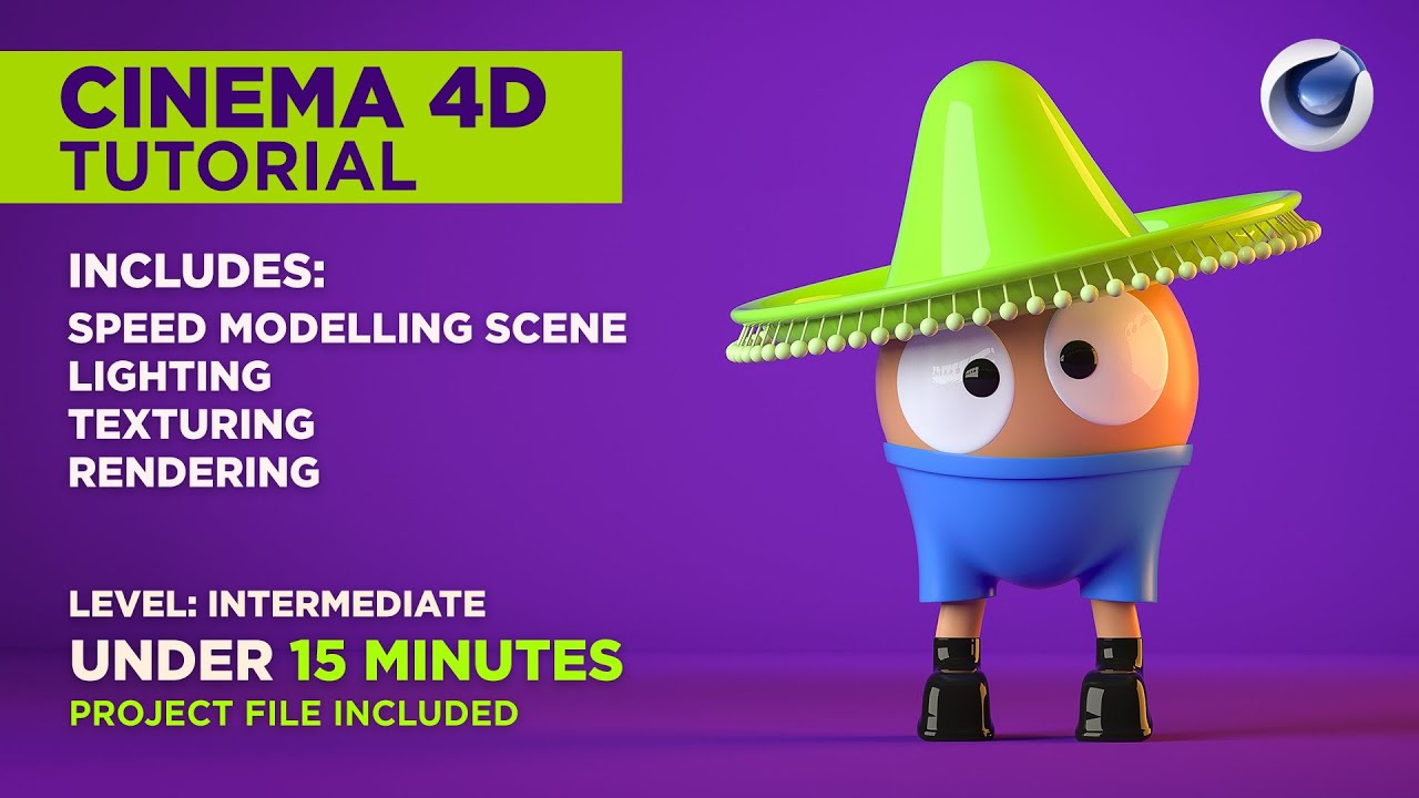 Cinema 4d modeling tutorial | cinema 4d training modeling | cinema 4d free project file | infilmvfx