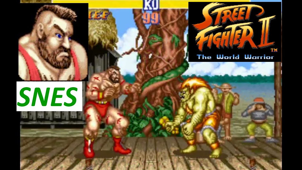 Street Fighter II The World Warrior Zangief SNES Hardest