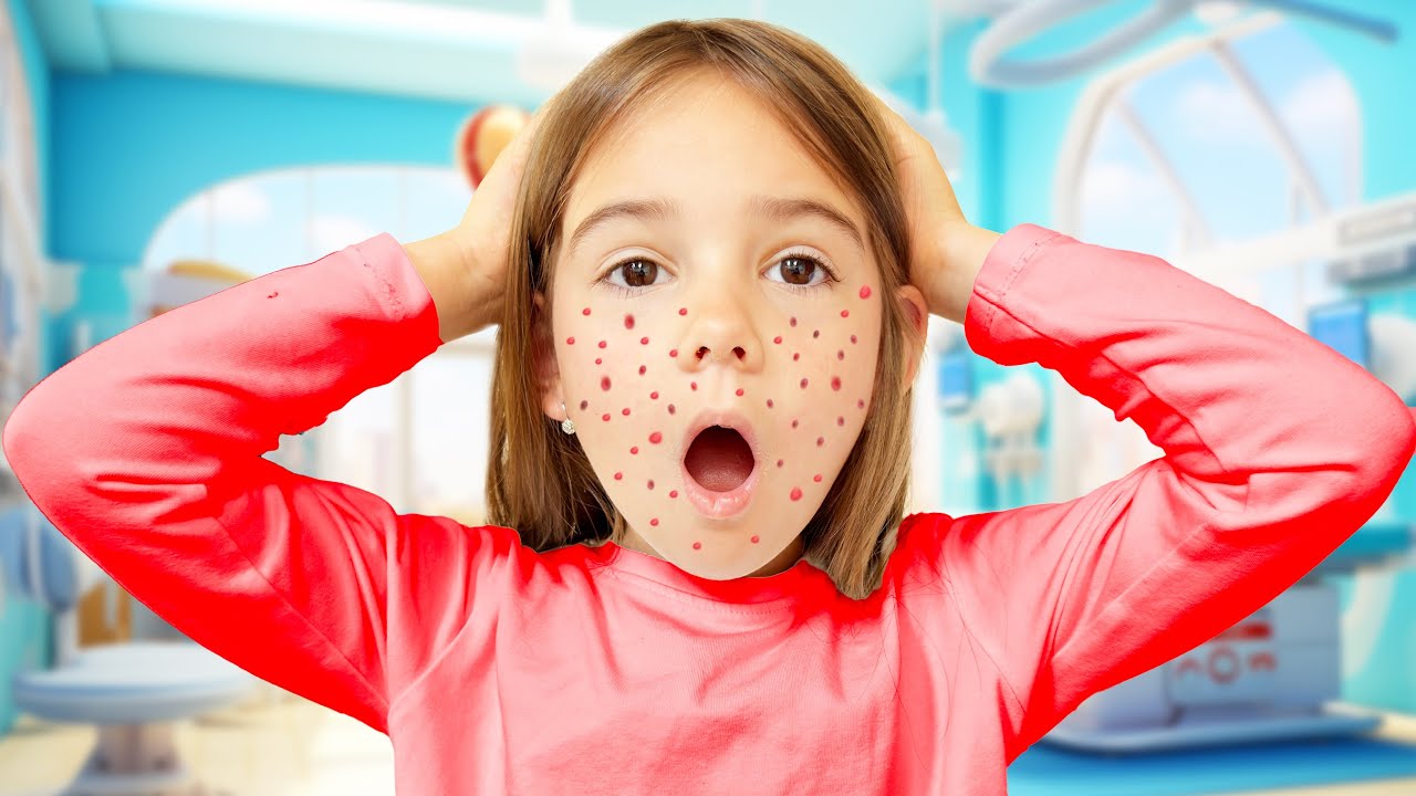 😫 BRIANA Plină de BUBE pe TOT Corpul 🤫  Mergem la SPITAL 🏥