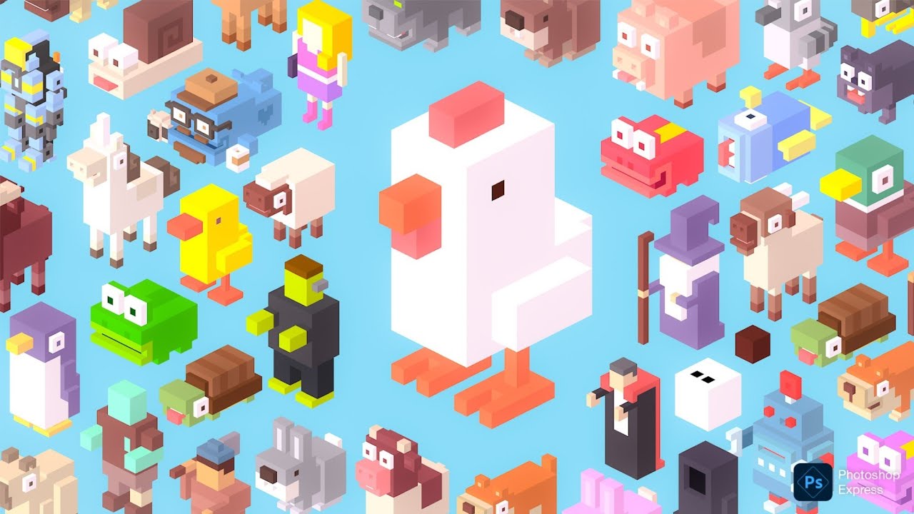 Playing Crossy Road Part 4