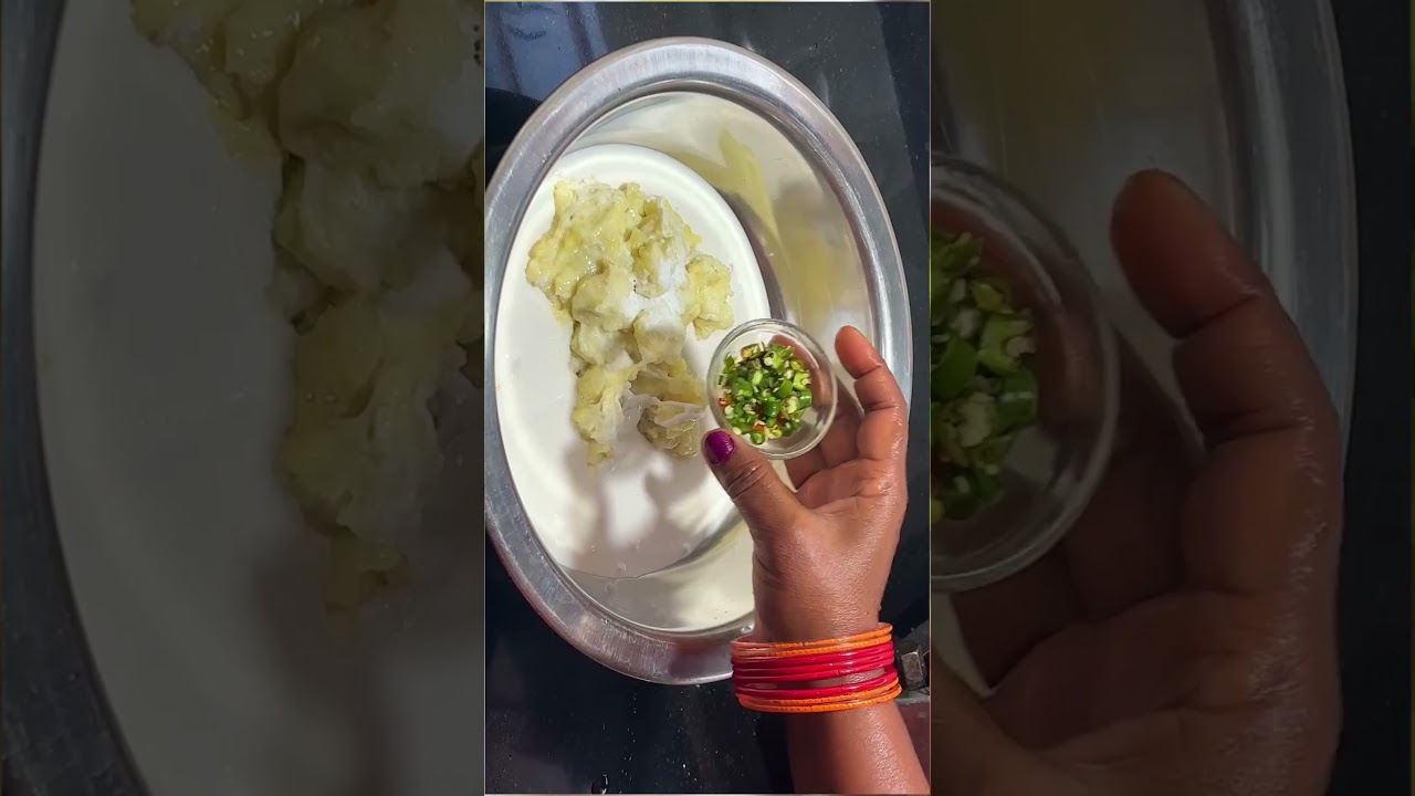 kacche chawal ka Tasty nashta 😋😋