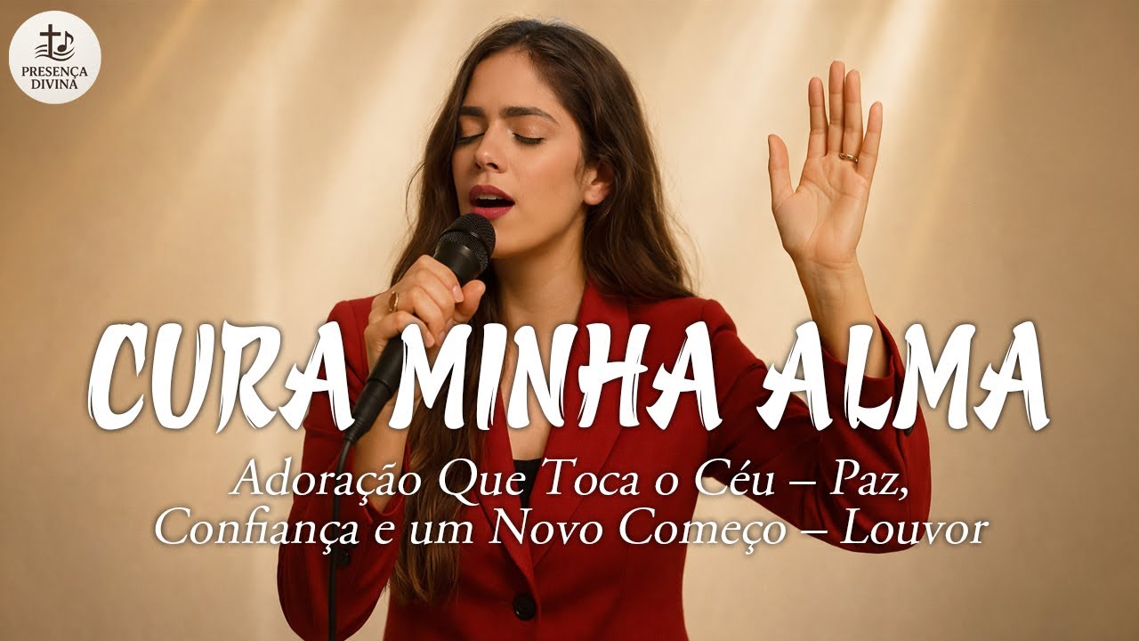 CURA MINHA ALMA – Adoração Que Toca o Céu – Paz, Confiança e um Novo Começo – Louvor