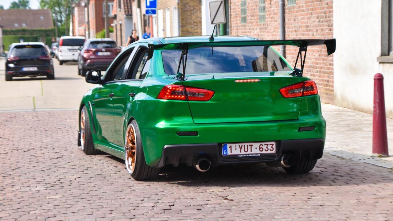 Tuner cars leaving a Carshow 2021 | Hop & Drop