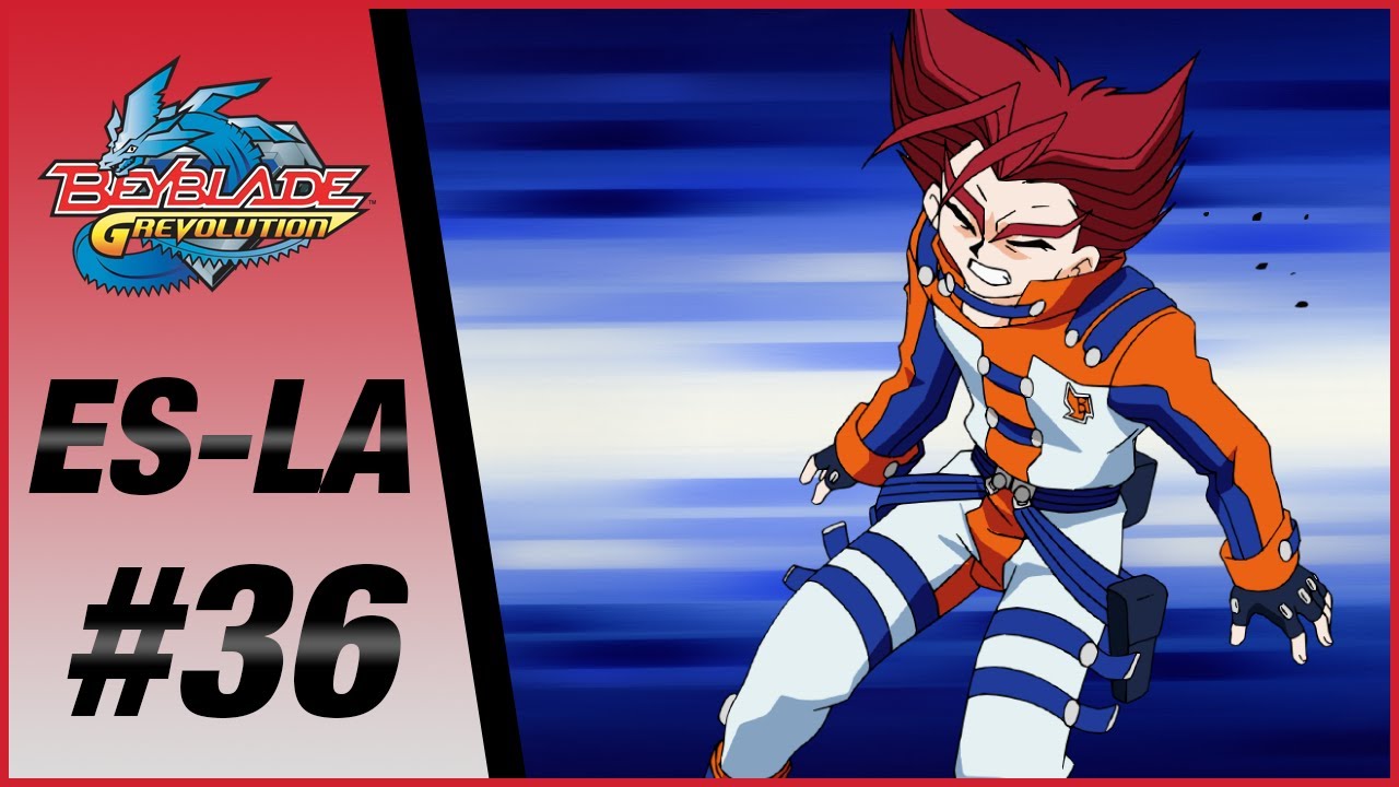 BEYBLADE GREVOLUTION ES-LA Episodio 36: ¡OYE, BORIS, EL BLADE SE DETIENE AQUÍ!