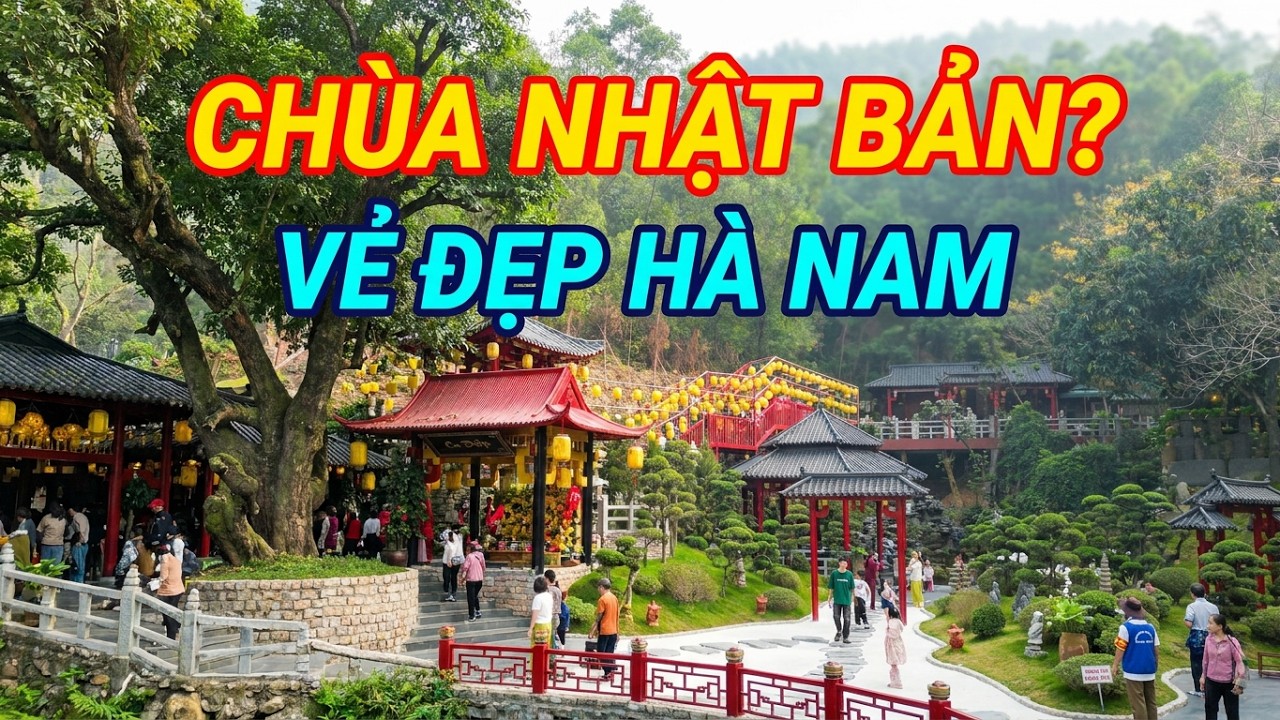 Chùa Cây Thị ở Hà Nam đẹp quá mọi người ơi