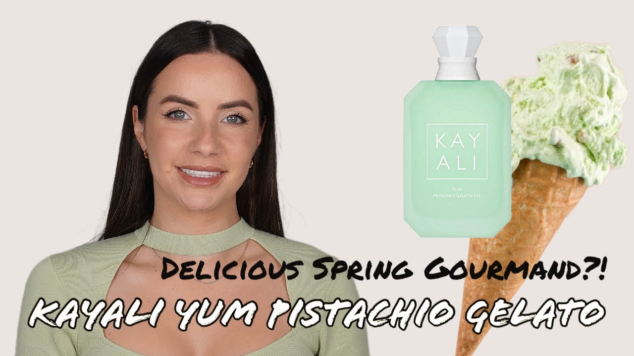 KAYALI YUM PISTACHIO GELATO 33 PERFUME REVIEW!! The Most Delicious Spring Gourmand?! 👀