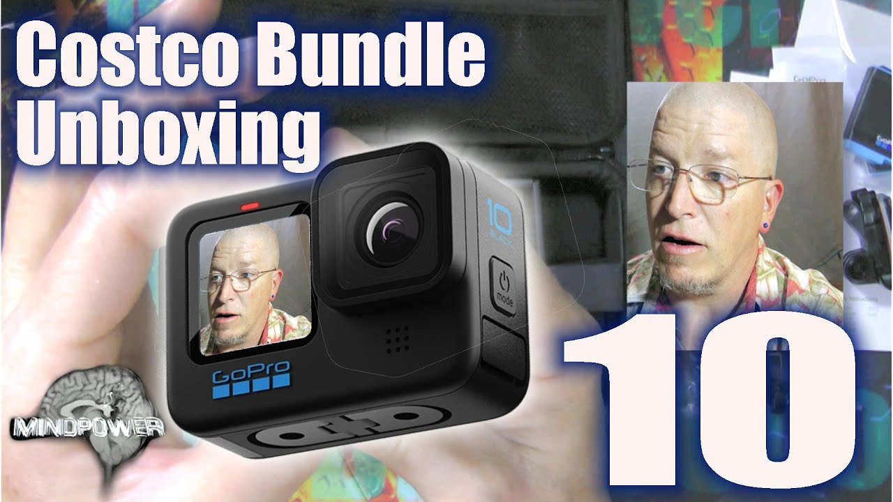 GoPro Hero 10 Black Bundle from Costco Unboxing - MindPower009