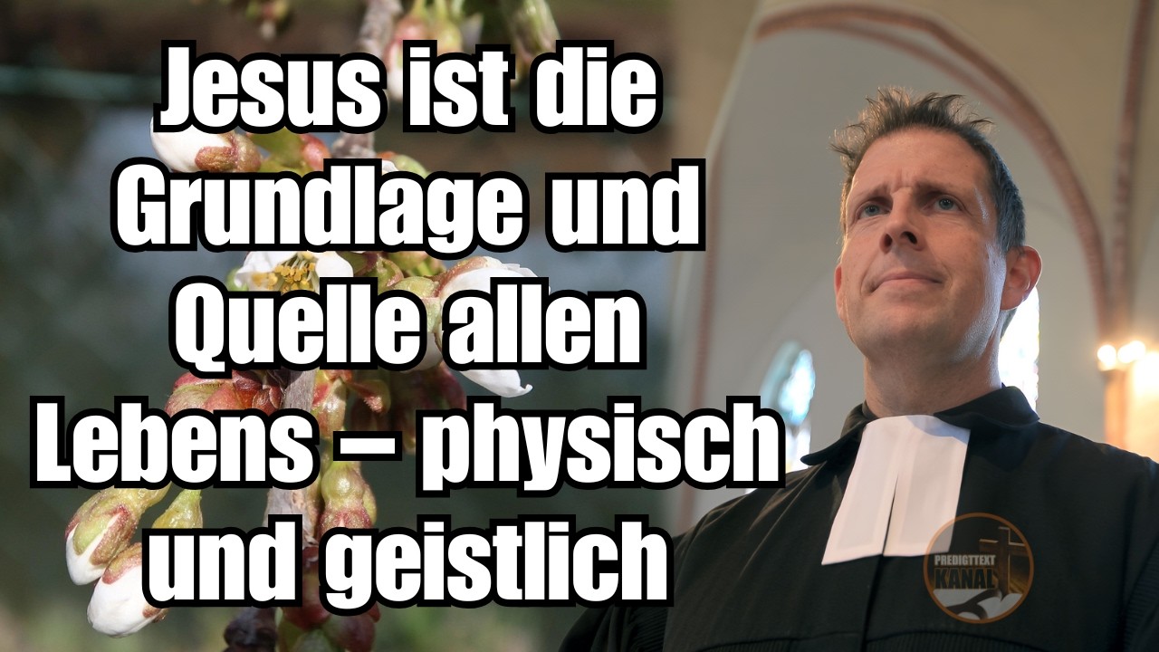 Pastor Olaf Latzel &ndash; Jesus ist die Grundlage und Quelle allen Lebens &ndash; physisch und geistlich