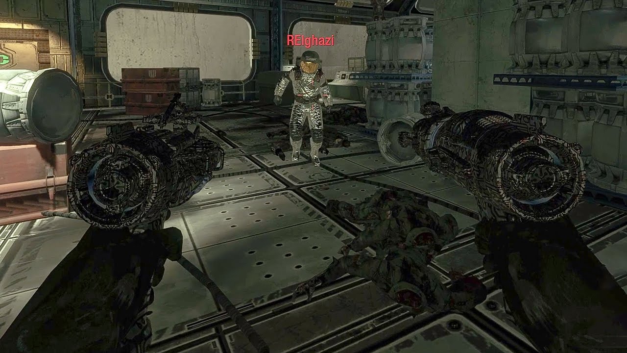 BLACK OPS ZOMBIES: MOON GAMEPLAY! (NO COMMENTARY)