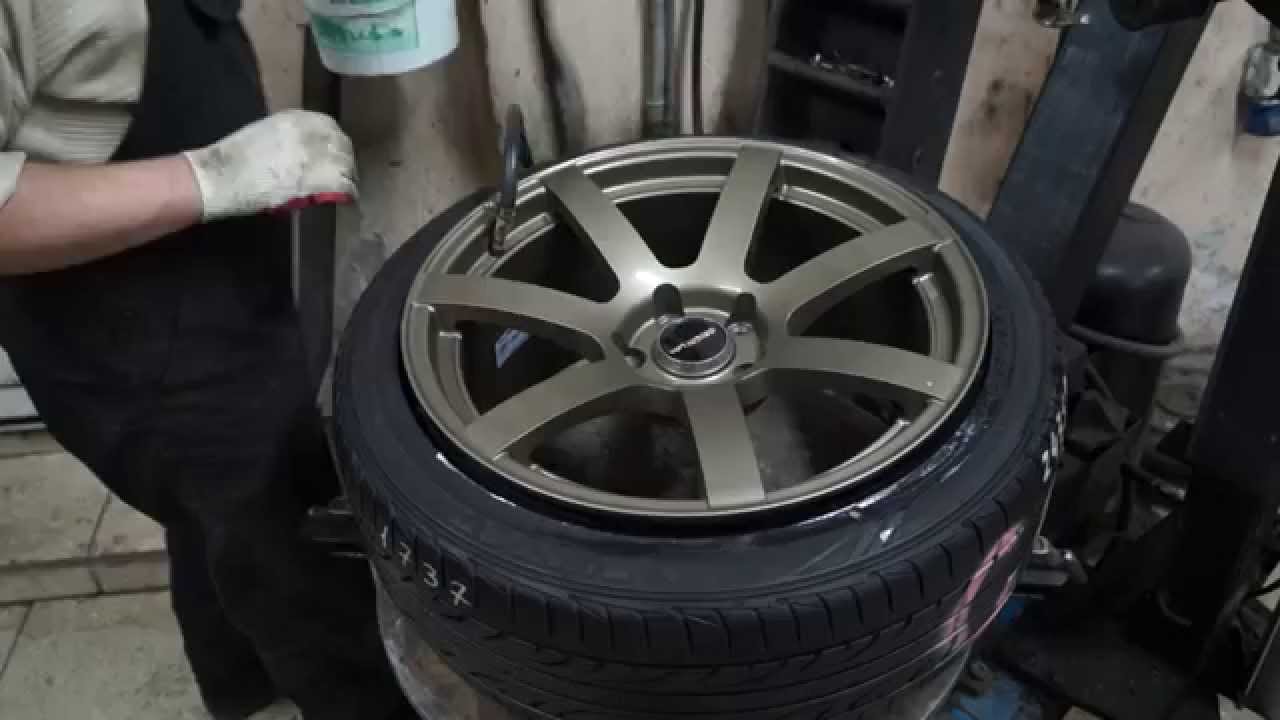Tyre stretch 215/45 R18 on 9J