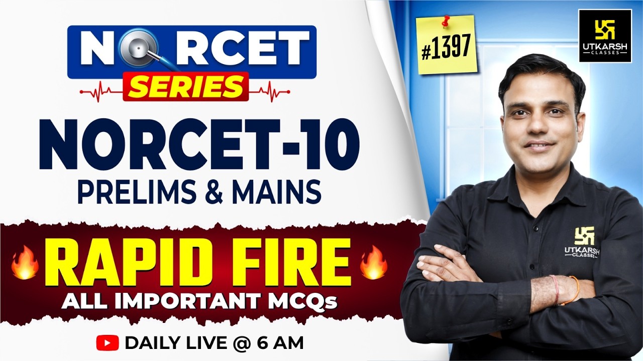 NORCET Series #1397 | MSN, PEDIA, PHARMA | NORCET PYQs | NORCET 10 & All Nursing Exams