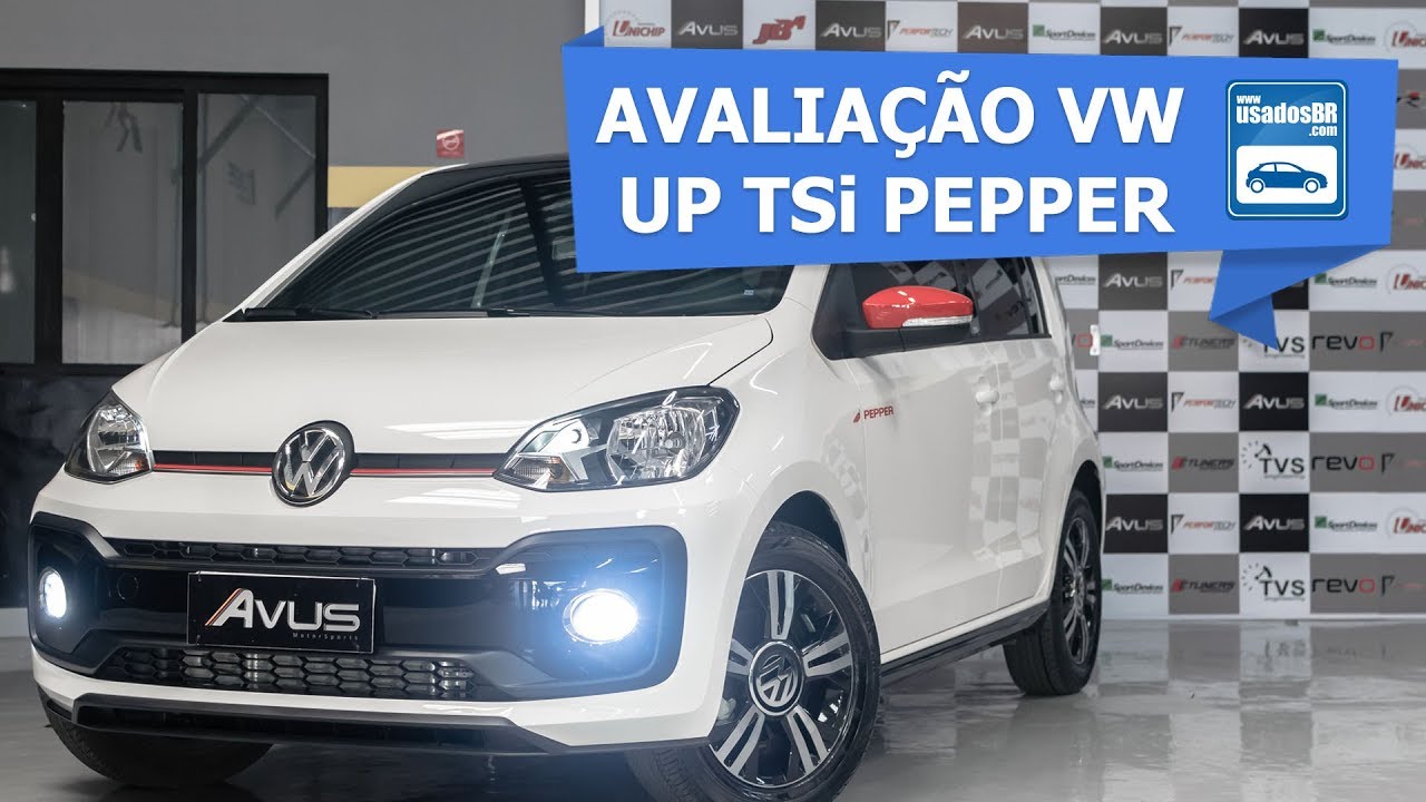 Avaliação VW Up TSi Pepper 2019