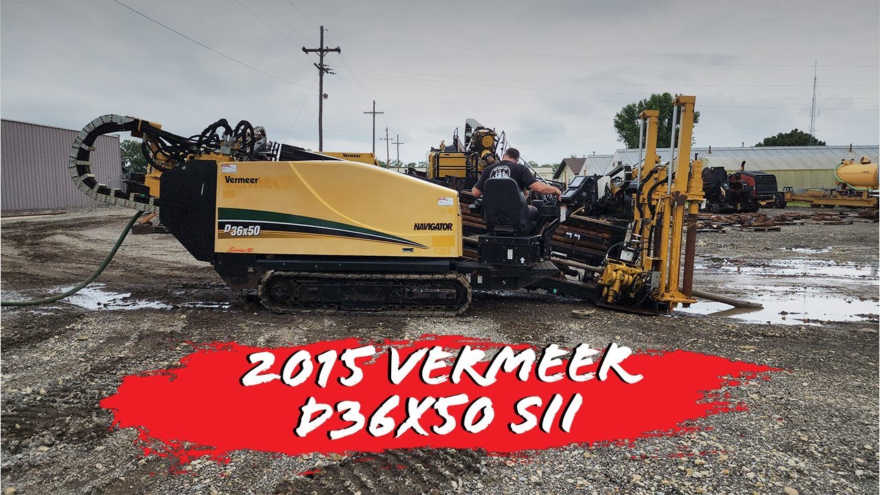 2015 Vermeer D36x50 Series II demo | SOURCE: HDD