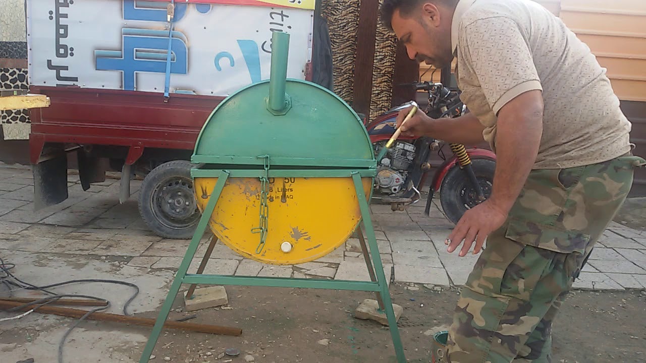 عمل شواية سمك