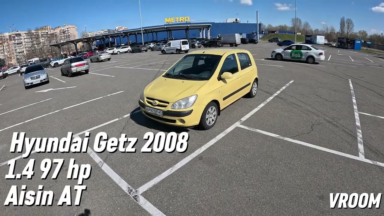 Hyundai Getz 1.4 AT 2008 - POV test-drive