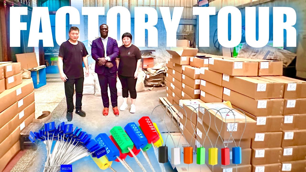 This is how security cable seals are made - factory tour
