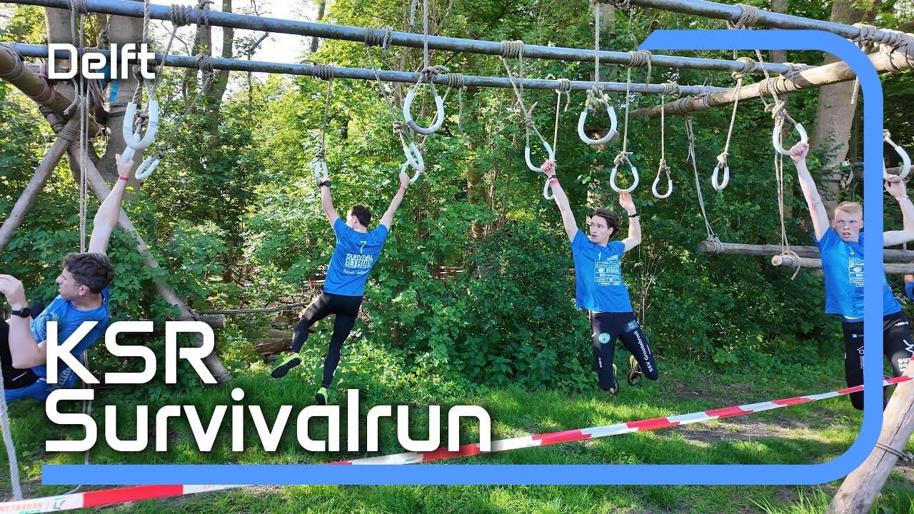 Survivalrun Delft 2025 KSR - Flink potje klimmen!