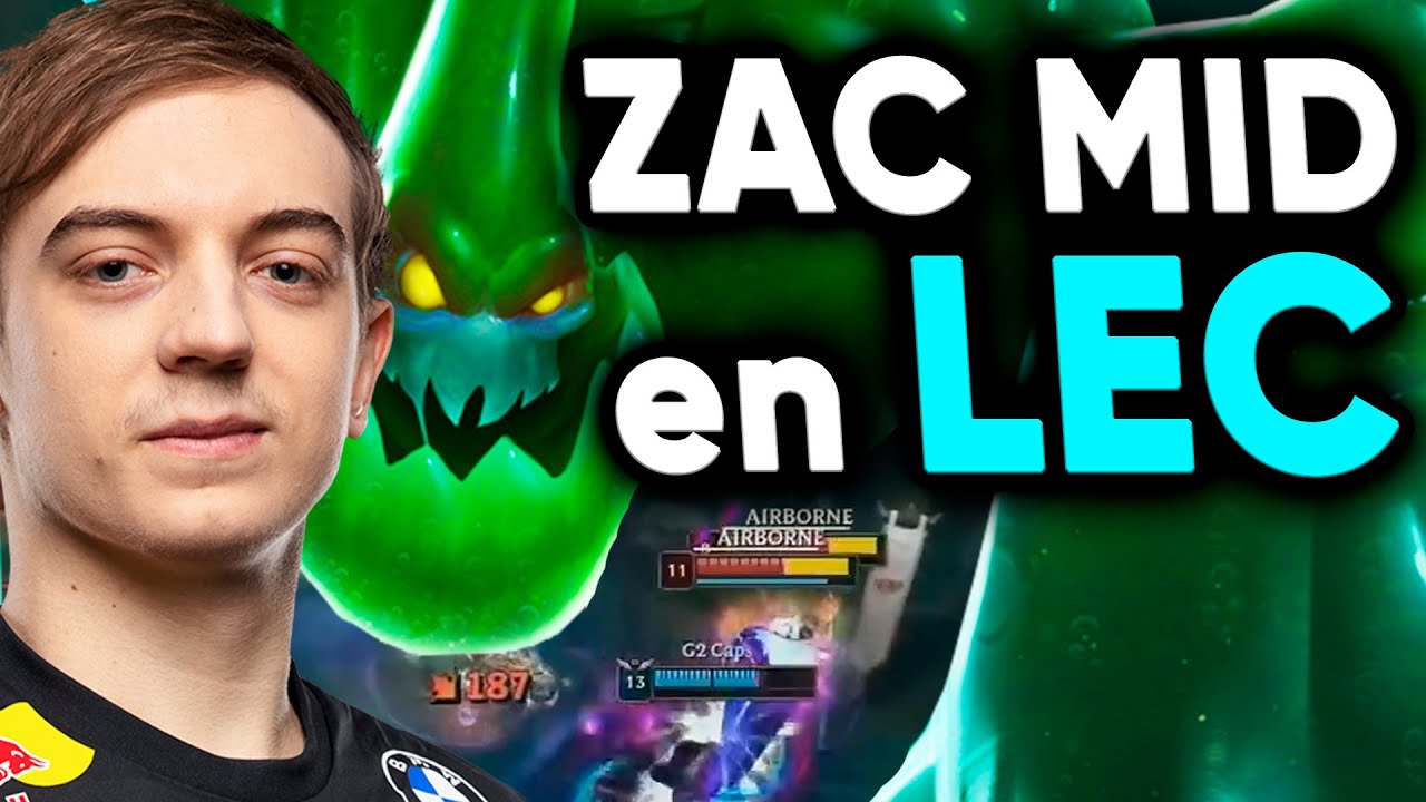 ¡¡ CAPS saca ZAC MID en LEC y REVIENTA !! - Descubre Por Qué