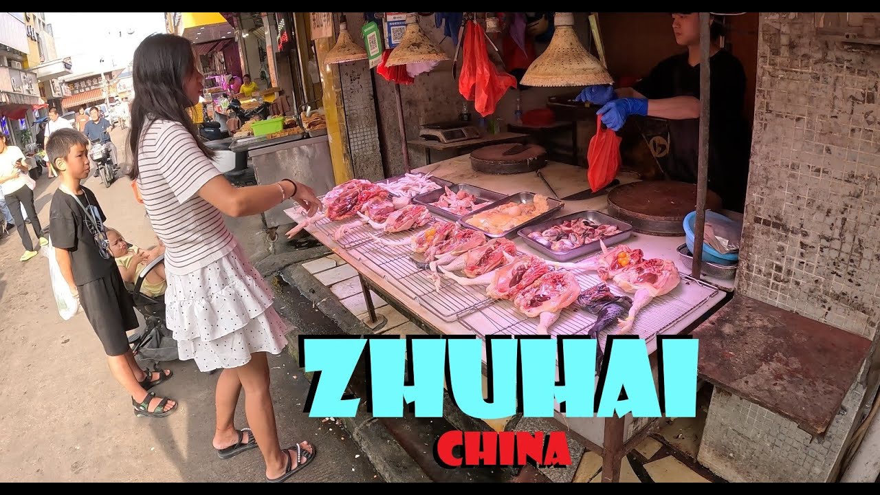 🇨🇳 Zhuhai, China: Nanping Village (Meat Markets & More)