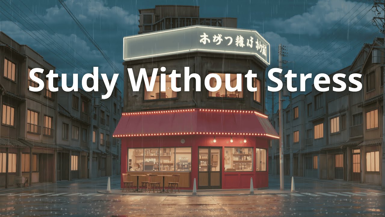 Lofi Rain Study Mix 📚 Calm Focus Music for Stress Relief & Deep Work