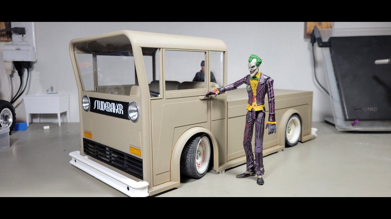 1965 Studebaker Prototype Pick up Truck (3D Printed Kit) Assembly Video