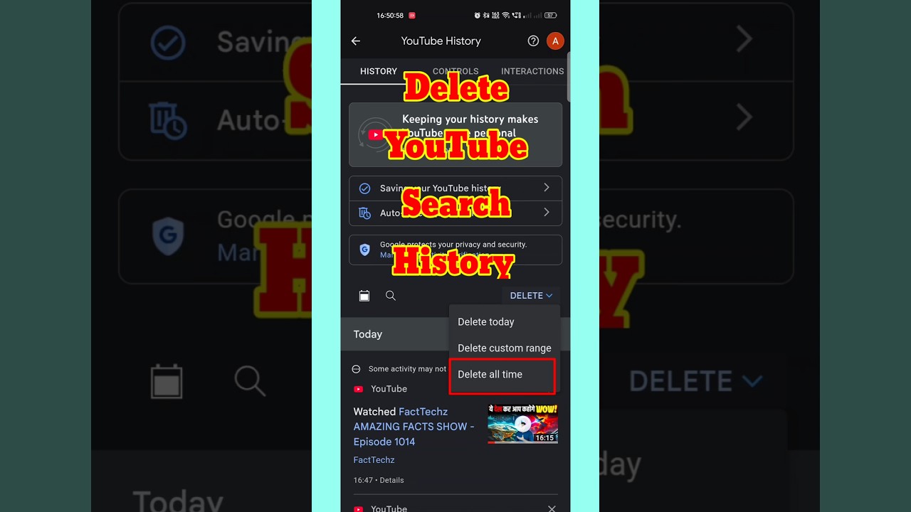 How To Clear YouTube Search History ||  Clear Search Data || #shorts#viral