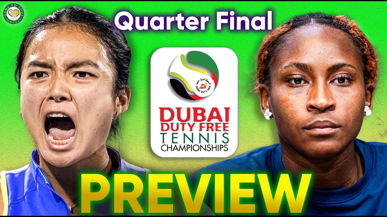 Eala vs Gauff | Dubai Open 2026 | Quarter Final Preview & Predictions