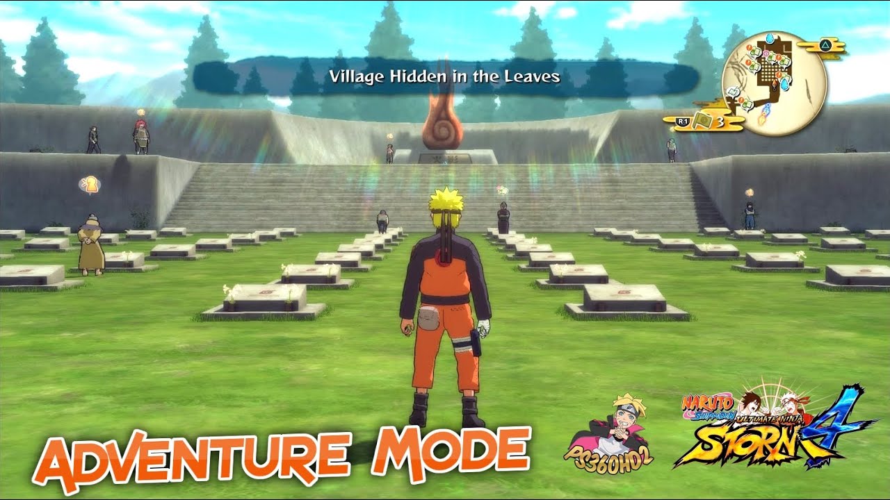 Naruto Shippuden: Ultimate Ninja Storm 4 - Adventure Mode | Walkthrough Part 1 (Live)