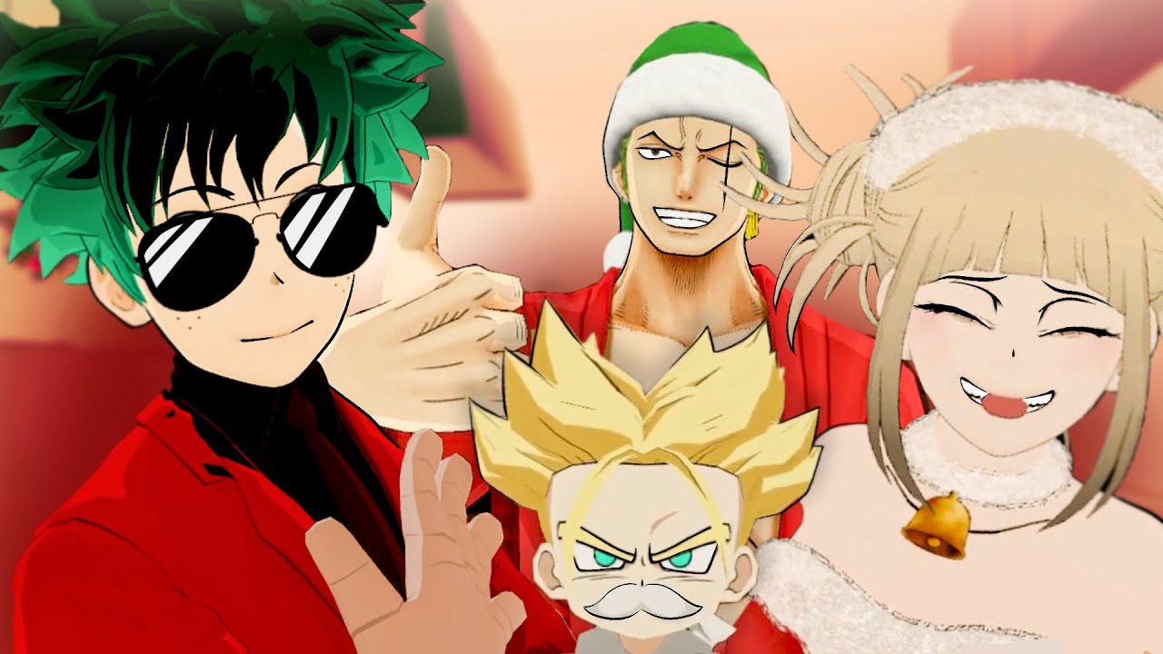 O Melhor Natal dos Animes Vr junto com Boku No Hero Vr