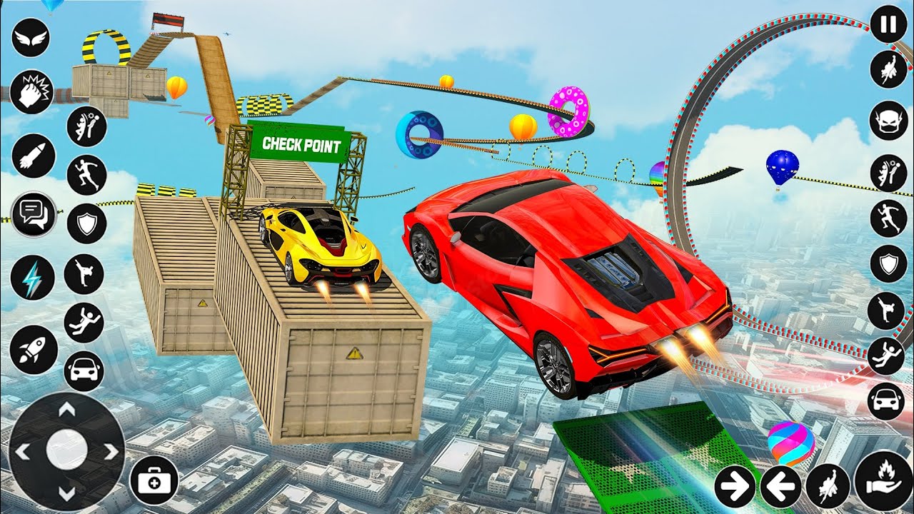 GT Car Stunts Racing Game Challenge Android Gameplay 