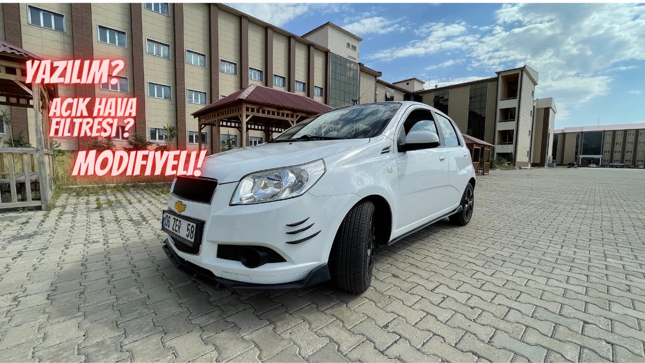 Türkiye'de Tek!!! / Chevrolet Aveo 1.2 SE / Çıtır Modifiyeli / Gazlamalı / Artıları ve Eksileriyle
