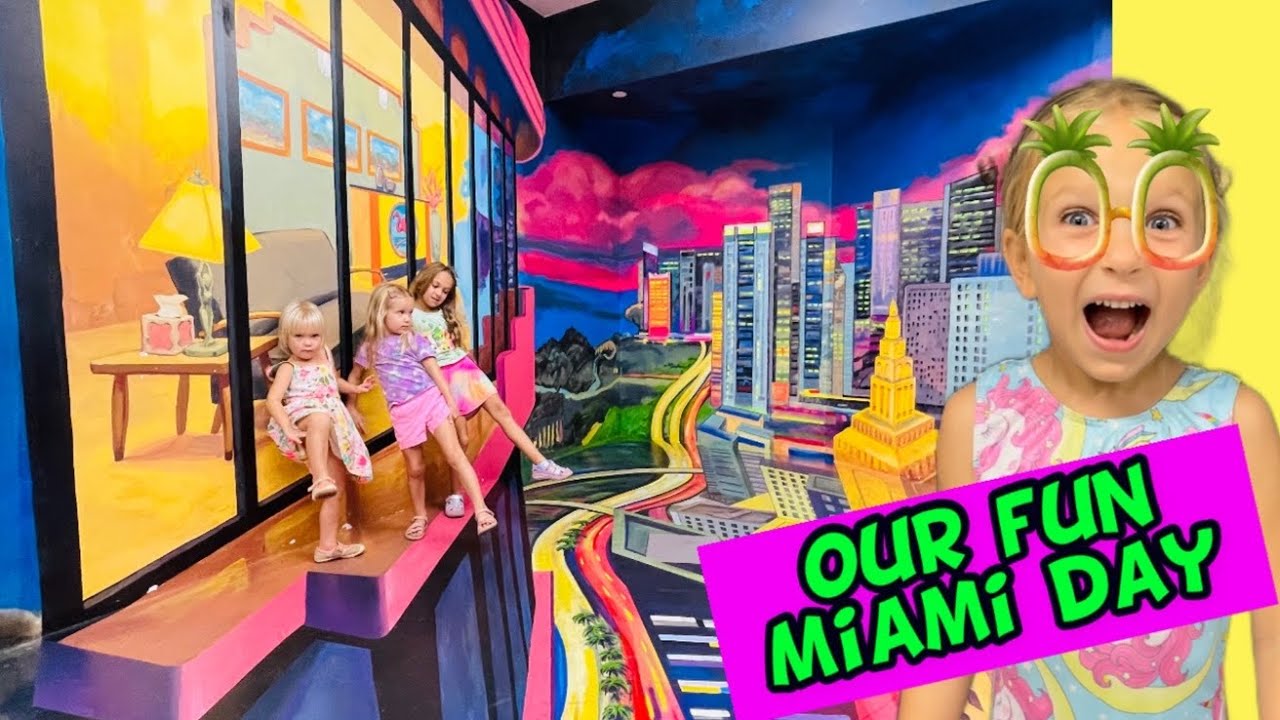 What we did in MIAMI 🤭😜 FUN places for KIDS!