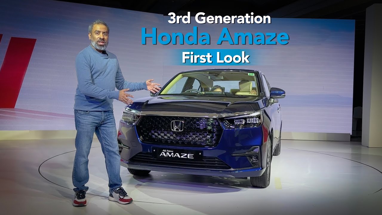 3rd Generation New Honda Amaze | Walk-Around | English