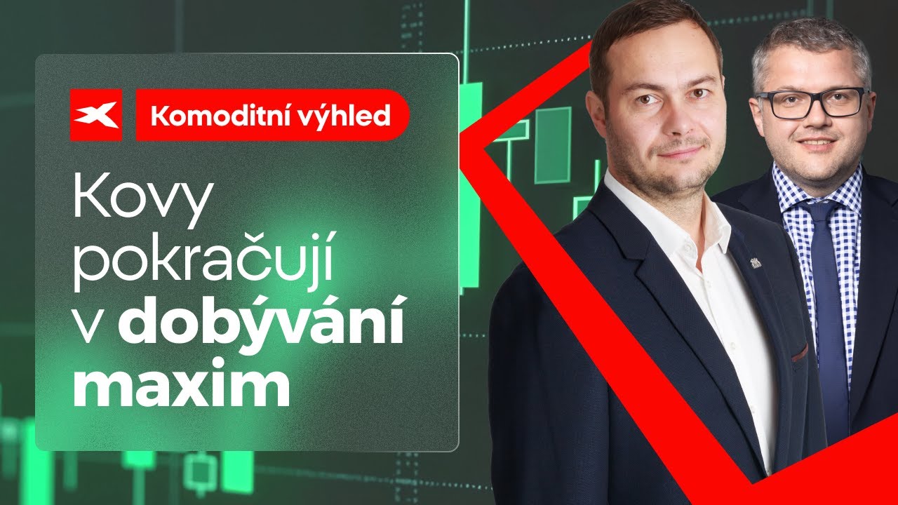 Komoditní výhled: Zlato, stříbro a měď jsou na nových rekordech. Co je žene vzhůru?