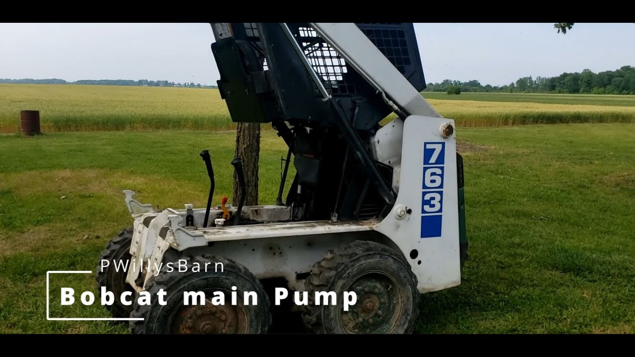 763 Bobcat Pump Replacement